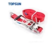 red ratchet strap