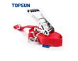 red ratchet strap